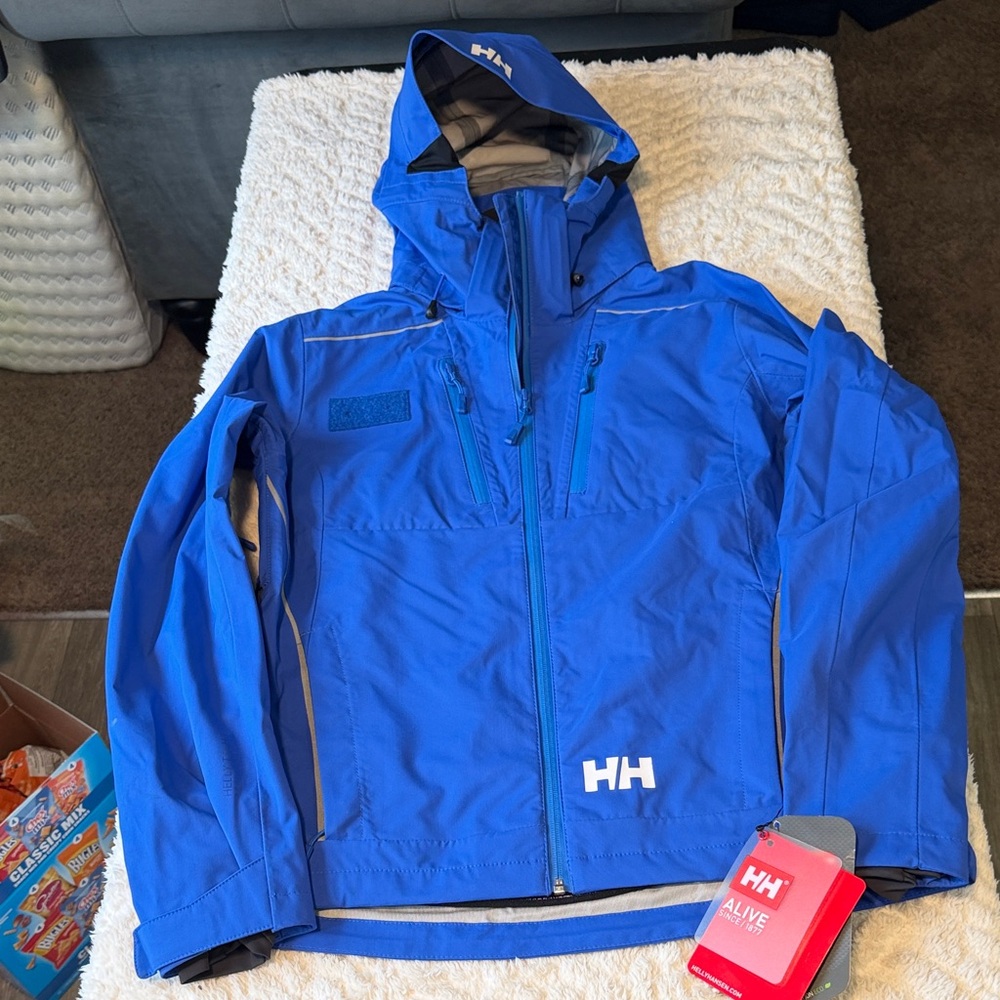 Helly Hansen Vibrant Blue Outdoor Jacket